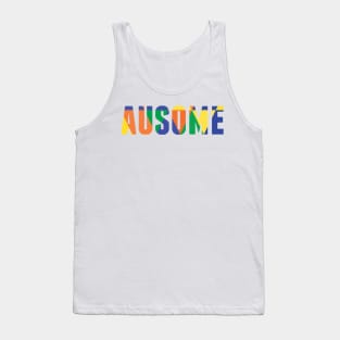 AUSOME Autism Awareness Tank Top